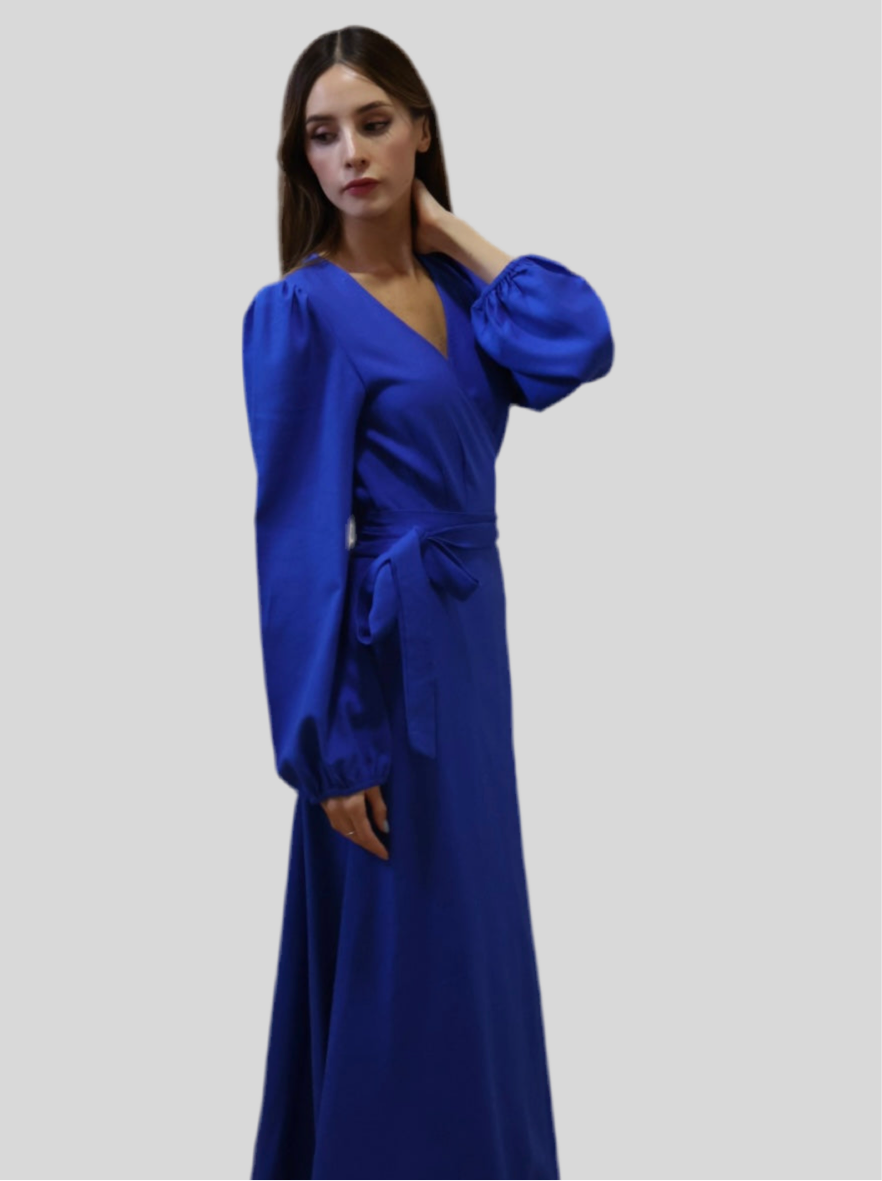 Vestido MYA Electric Blue