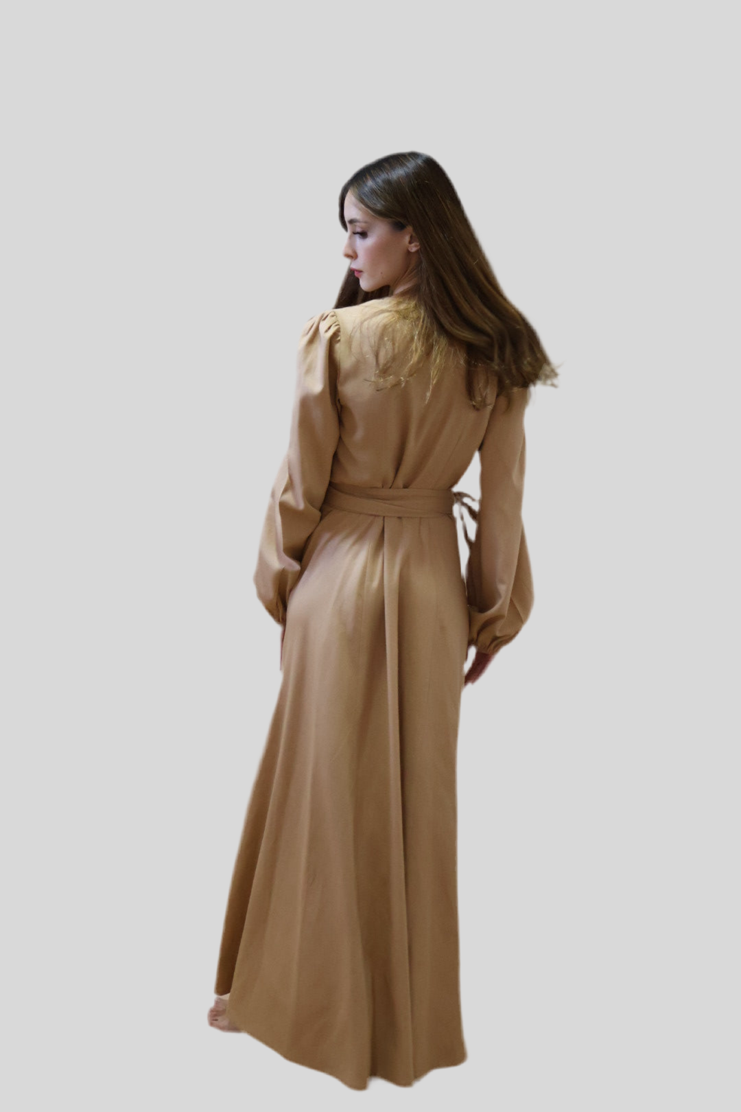 Vestido MYA Camel