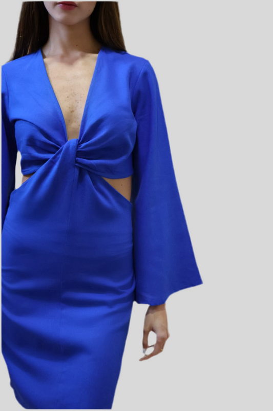 Vestido POY Electric Blue