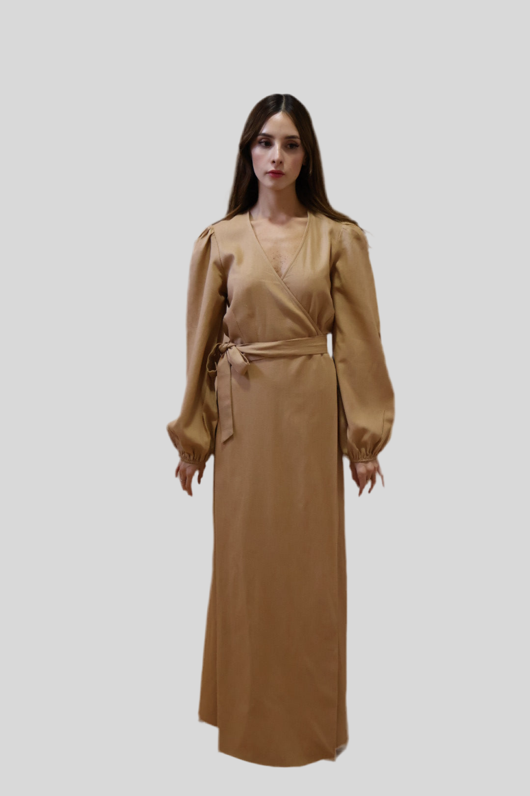 Vestido MYA Camel