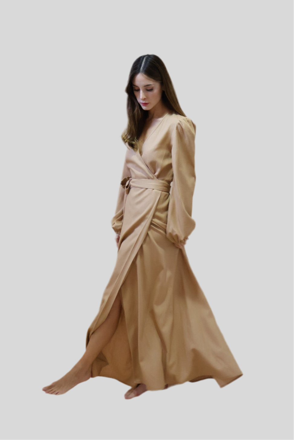 Vestido MYA Camel