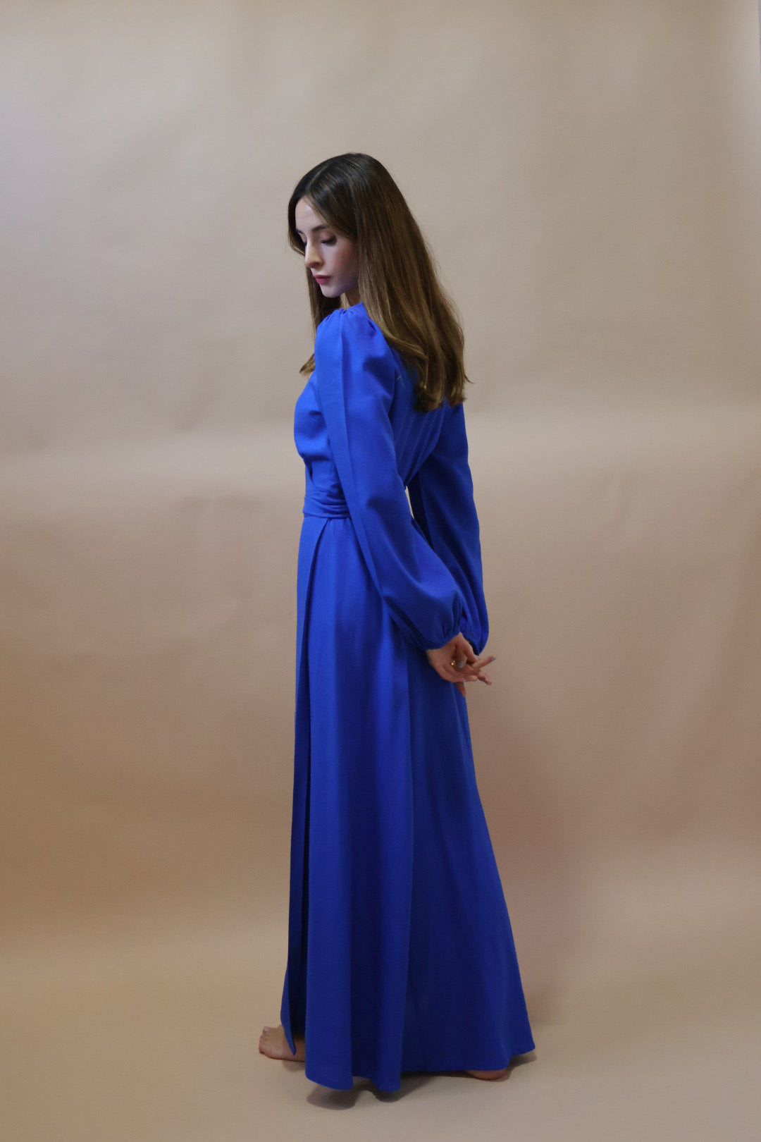 Vestido MYA Electric Blue