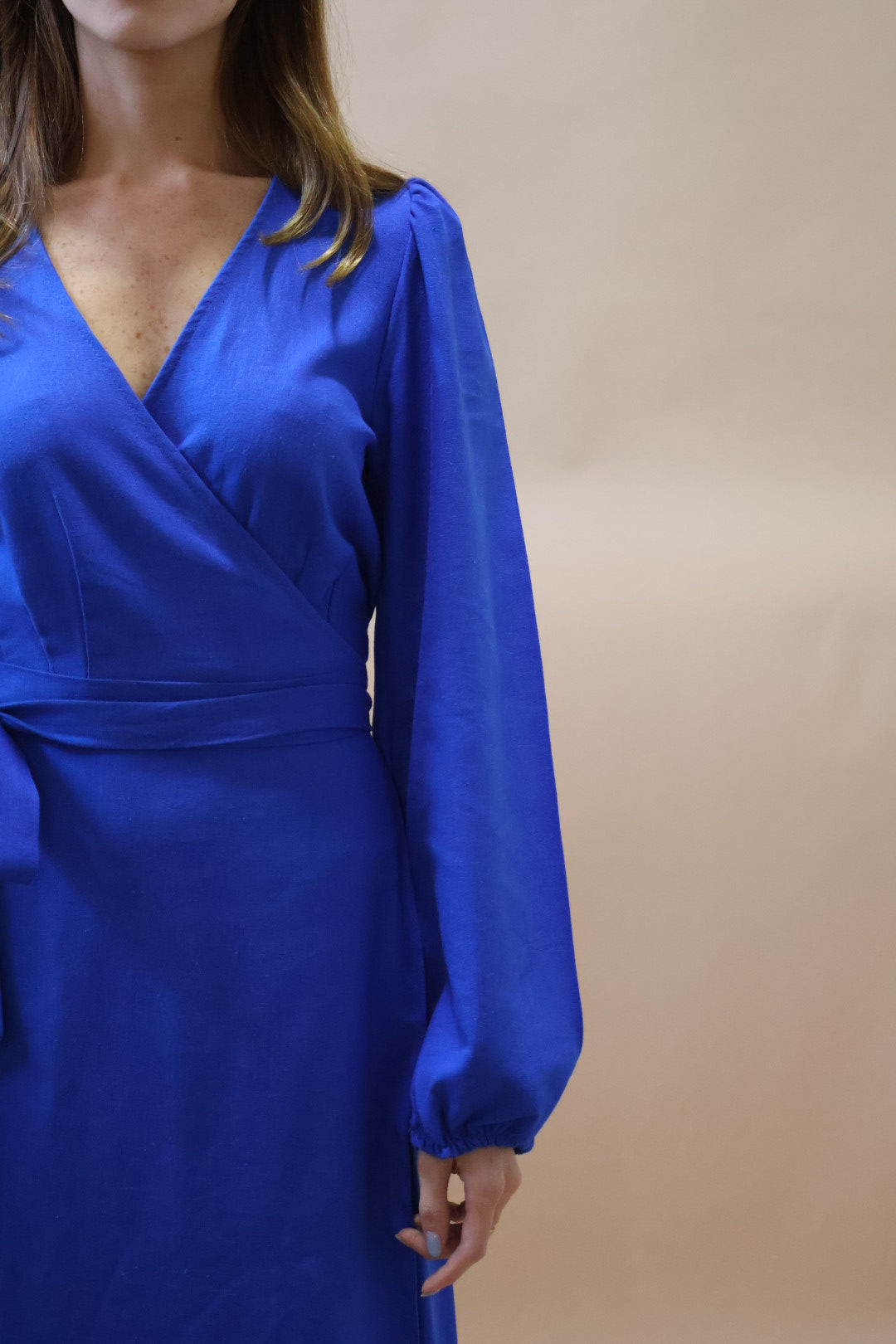 Vestido MYA Electric Blue