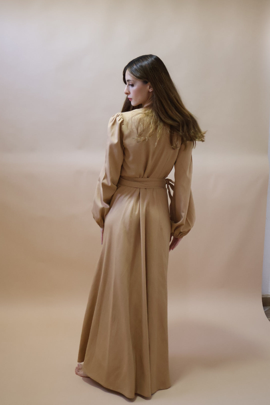 Vestido MYA Camel